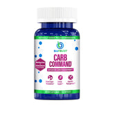 BioTrust Carb Command vista frontal del envase mostrando etiqueta y beneficios