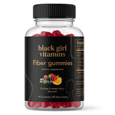 Black Girl Vitamins frontal del empaque mostrando diseño y beneficio digestivo