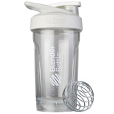 BlenderBottle Strada frente blanco mostrando diseño y capacidad