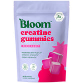 Bloom gominolas frontal mostrando envase y beneficios para entrenamiento