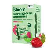 Bloom Nutrition frente del empaque mostrando cajas y diseño atractivo