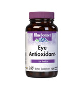 BlueBonnet frasco frontal mostrando etiqueta y beneficios para la salud ocular