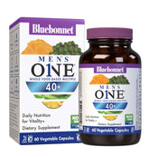 BlueBonnet envase frontal del multivitamínico mostrando beneficios claros