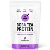 Boba Tea Protein pack frontal mostrando etiqueta y beneficio proteico