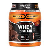 Body Fortress envase frontal chocolate mostrando diseño y conveniencia