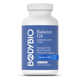 BodyBio botella frontal mostrando etiqueta clara y calidad orgánica