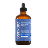 BodyBio envase frontal mostrando la etiqueta y pureza