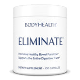 BodyHealth frasco frontal mostrando etiqueta clara y beneficios visibles