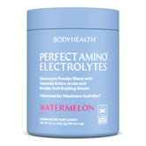BodyHealth envase frontal PerfectAmino mostrando etiqueta y beneficios