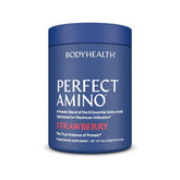 BodyHealth envase frontal de PerfectAmino con información clara y atractivo visual