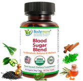 Bodymune frasco frontal mostrando etiqueta orgánica y beneficio metabólico