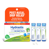 Boiron Hydrastis frasco frontal mostrando embalaje y beneficio portable