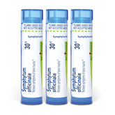 Boiron envase frontal mostrando pack de 3 tubos y beneficios prácticos