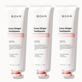 Boka frontal del envase coco ginger mostrando presentación y sabor