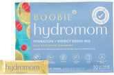 Boobie Brands empaque frontal mostrando sobras listos para llevar y facilitar hidratación