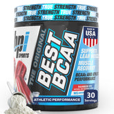 BPI Sports frente del envase Rainbow Ice mostrando la presentación y sabor