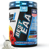 BPI Sports frontal del envase Lemon Berry mostrando beneficios y diseño