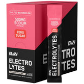 BARE PERFORMANCE NUTRITION frente del empaque mostrando 30 sobres y beneficios