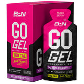 BARE PERFORMANCE NUTRITION envase frontal mostrando el gel y beneficios
