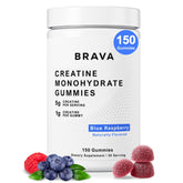 BRAVA NUTRITION frasco frente mostrando diseño y beneficio práctico