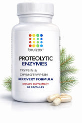 Bruizex frasco frontal mostrando diseño y beneficio de recuperación