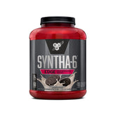 BSN SYNTHA-6 EDGE frente del envase mostrando sabor y tamaño