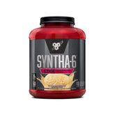 BSN envase frontal SYNTHA-6 EDGE vainilla mostrando diseño y beneficios