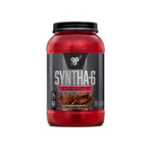 BSN bote SYNTHA-6 EDGE frontal mostrando envase y sabor chocolate