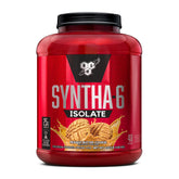BSN SYNTHA-6 Isolate frontal del envase mostrando sabor Peanut Butter Cookie y clara identificación