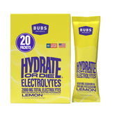 BUBS Naturals frente del empaque mostrando sticks y beneficio práctico