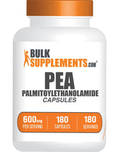 BulkSupplements vista frontal del envase con información clara y dosis