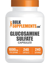 BulkSupplements frente del empaque mostrando 240 cápsulas y conveniencia