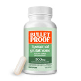 Bulletproof frasco delantero mostrando diseño y cantidad, beneficio claridad de dosis