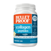 Bulletproof envase frontal mostrando tamaño value y sabor vainilla