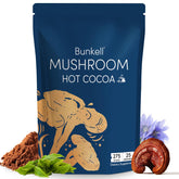Bunkell caja frontal del producto mostrando 25 porciones y diseño