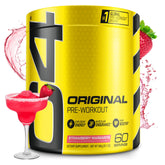 C4 envase frontal Strawberry Margarita mostrando marca y sabor energizante