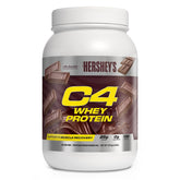 C4 Whey HERSHEY'S frente del envase mostrando etiqueta clara y beneficios