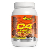 C4 envase REESE'S frente muestra sabor y proteínas