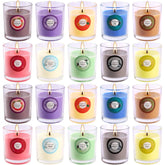 CAKETYCG empaque frontal con 20 velas, ideal para regalo
