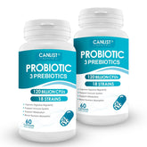 CANLIST frasco frontal mostrando etiqueta clara y beneficios para la digestión