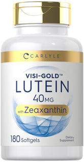 Carlyle frasco frontal mostrando 180 softgels y ventaja de suministro prolongado