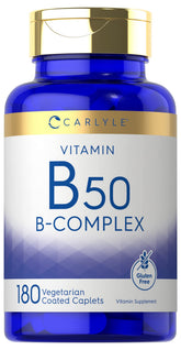 Carlyle envase frontal mostrando 180 caplets y calidad garantizada