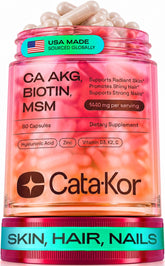 Cata-Kor vista frontal del envase que destaca ingredientes clave y presentación