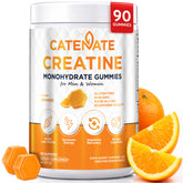 CATENATE frasco frontal mostrando 90 gominolas y beneficios claros