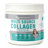 CB Supplements frasco frontal mostrando el envase limpio y profesional
