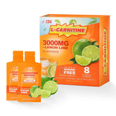 CDE envase frontal de L-Carnitine Liquid 3000 mostrando diseño y beneficios