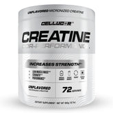 Cellucor envase frontal mostrando etiqueta y beneficio pureza
