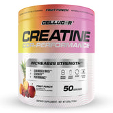 Cellucor envase frontal Fruit Punch mostrando presentación y beneficios