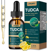 CFILIHTC botella frontal de TUDCA 1200mg mostrando presentación y sabor limón