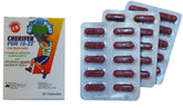 Cherifer PGM 10-22 frente del envase mostrando ingredientes clave para adolescentes